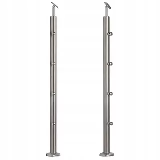 Priechodový stĺpik Fi42,4 × 960 mm - BRUŠOVANÝ